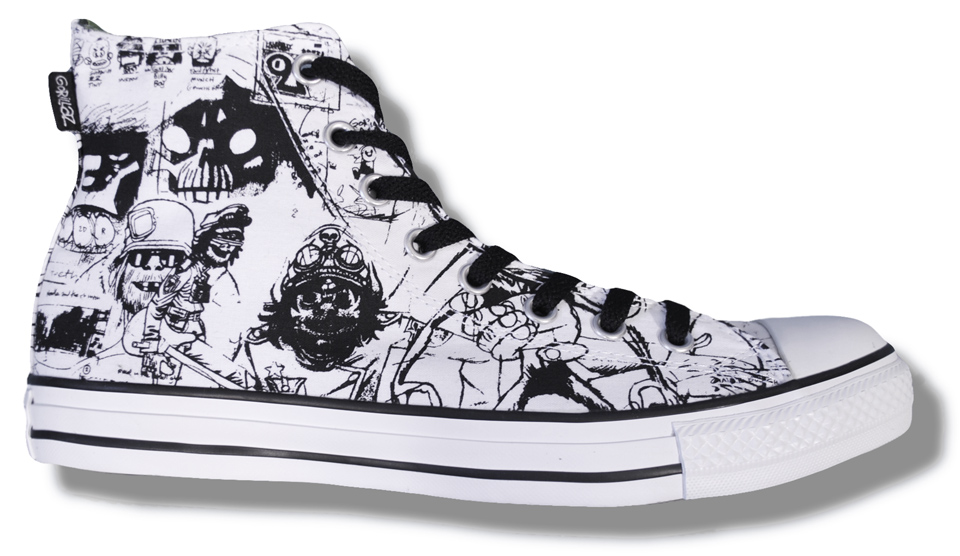 Gorillaz shop converse uk